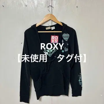 [ 3022번 ] ROXY 후드티 블랙 하트 무늬 L 사이즈