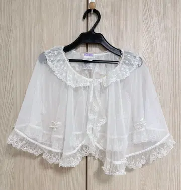 Angelic Pretty 레이스 케이프 새상품급