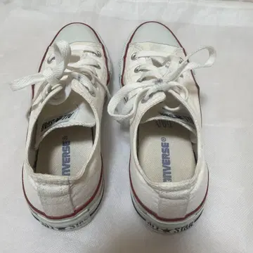 컨버스 올스타 컨버스 로우컷 화이트 23cm