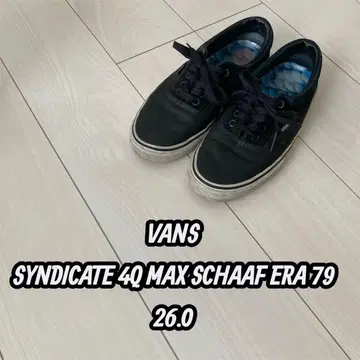 VANS SYNDICATE 4Q MAX SCHAAF ERA 79 26.0