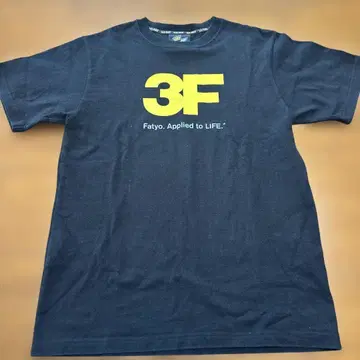 FAT 3F 티셔츠 블랙 SKINNY