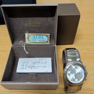 SEIKO ALBA 크로노그래프 손목시계 본체