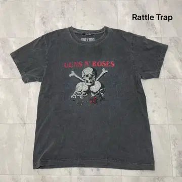 라틀 트랩 GUNS N' ROSES 반팔 티셔츠 스컬 아메카지