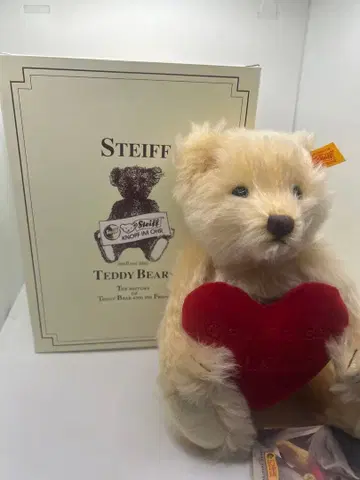 steiff Teddy bear 슈타이프 테디베어 하트