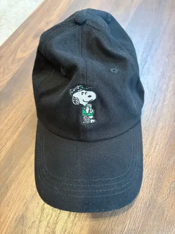 [ 미착용 ] PEANUTS x STARBUCKS 야구 모자