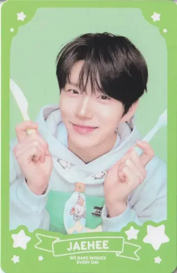 NCT WISH 랜덤 파티시에 카드 세트 재희 WISH 베이커리 MD A