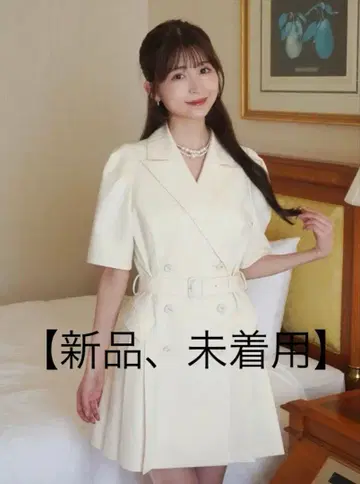 [미사용 새상품] eimy istoire 트렌치 미니 원피스