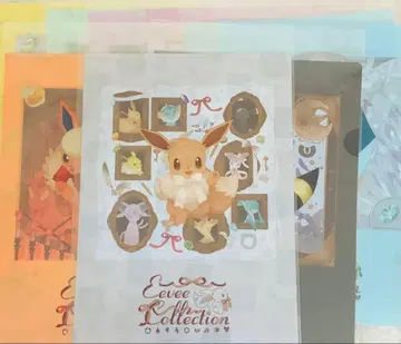A4 클리어 파일 Eevee Collection 이브이 컬렉션 9종