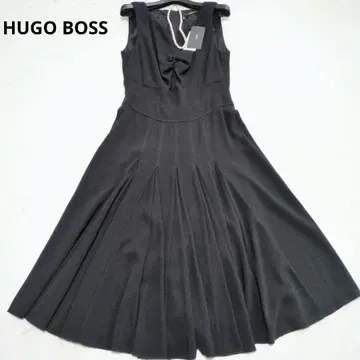 [ 새상품, 미사용품 ] HUGO BOSS 블랙 드레스 슬리브리스