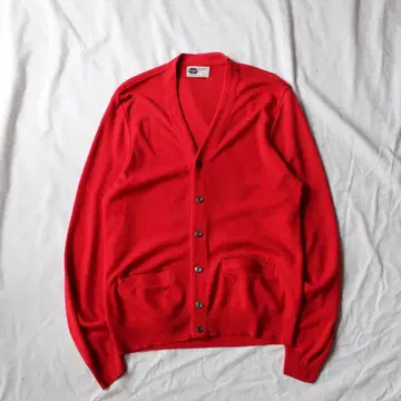 진품 50s 60s PILGRIM 가디건 나일론 US 필그림