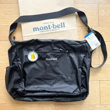 미사용 새상품 mont-bell 포켓터블 라이트 숄더 L 블랙