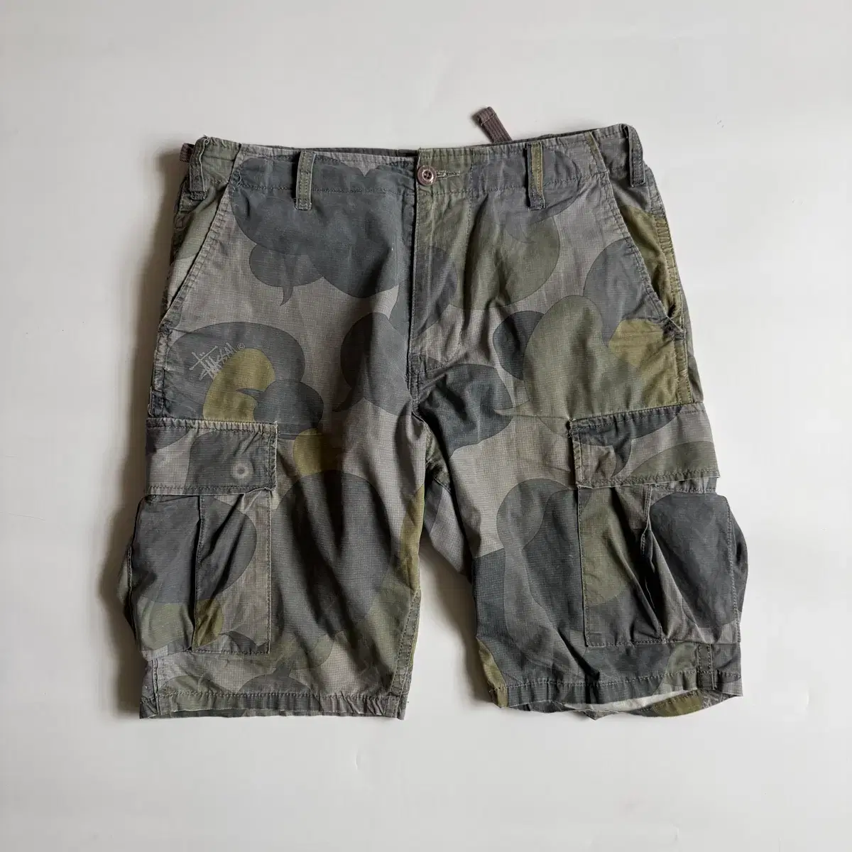 2000s Stussy Tiger Camo Shorts | Bunjang Global