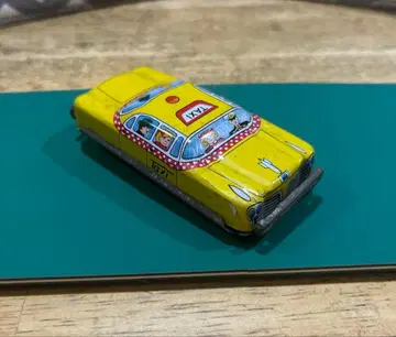 양철 쇼와 레트로 빈티지 뉴욕 택시 MADE IN JAPAN