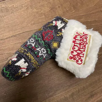 Scotty Cameron 퍼터 커버 홀리데이 크리스마스 한정판 핑형