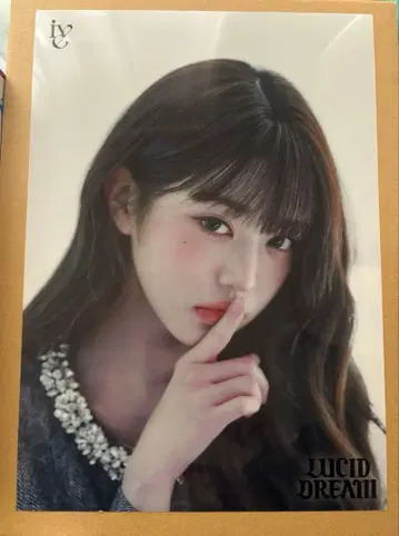 IVE LUCID DREAM 라쿠텐 북스 혜택 클리어 포스터 원영