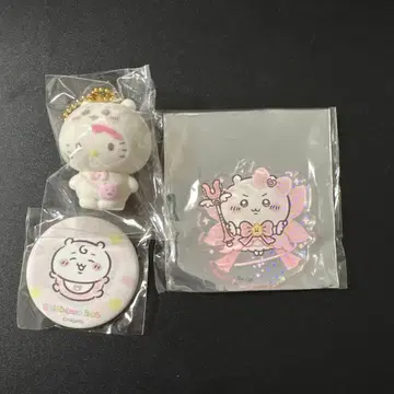 산리오 치이카와 시크릿 플로키 마스코트 참 키티 치이카와