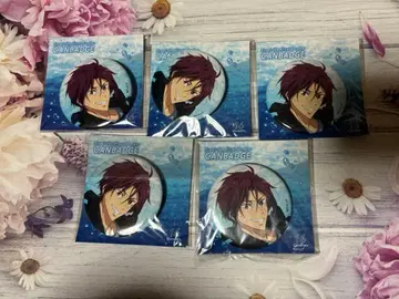 Free! FS 캔뱃지 마츠오카 린