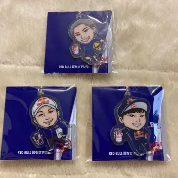 레드불 키링 3개