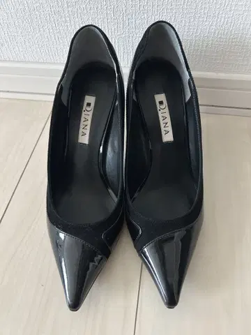 Diana 블랙 하이힐 스틸레토 23cm