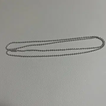 각인 STERLING 볼체인 목걸이 50cm
