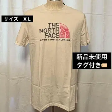 THE NORTH FACE 티셔츠 XL 베이지