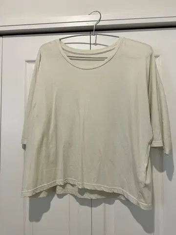 evam eva 반팔 아이보리