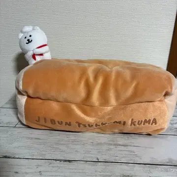 나가노의 곰 농담곰 빵 티슈 케이스 커버 택 포함