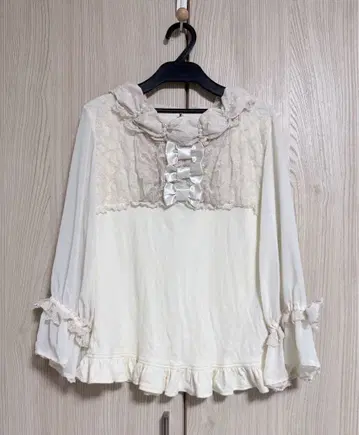 Angelic Pretty 티셔츠 아이보리
