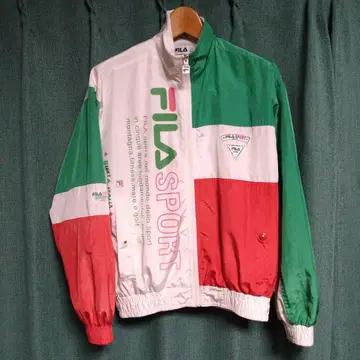 빈티지 FILA SPORT 트리콜로르 나일론 자켓