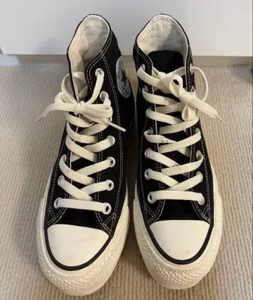 컨버스 올스타 통굽 하이컷 블랙 24cm