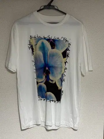 Paul Smith 'Orchid' 프린트 반팔 T셔츠 폴 스미스