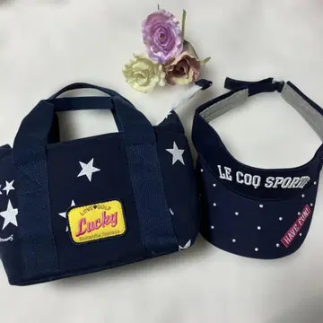 골프 여자 백 선바이저 세트