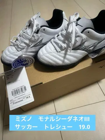 가격 인하!! 미즈노 모나르시다 네오 III 트레이닝화 축구 19.0
