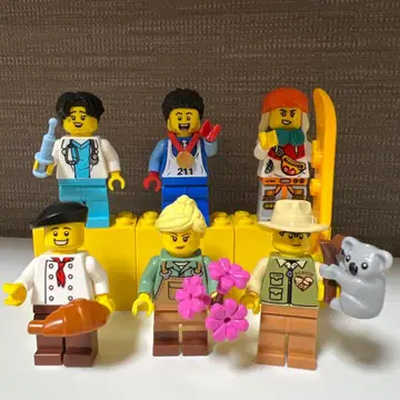 LEGO 미니 피규어 6개 세트