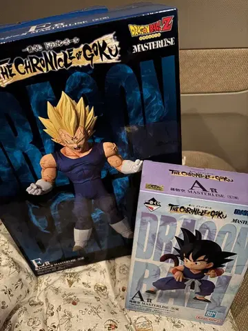 제일복권 드래곤볼 THE CHRONICLE OF GOKU A상 E상 세트