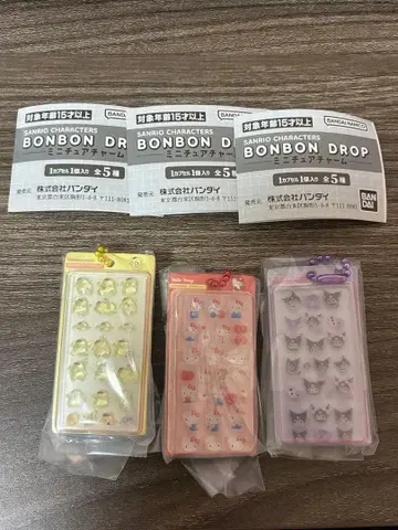 산리오 캐릭터즈 봉봉 드롭 미니어처 참