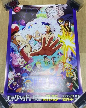 ONE PIECE 원피스 에그헤드 포스터 거대 포스터 한정판