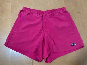 Patagonia 배기 숏팬츠 핑크 S 5인치