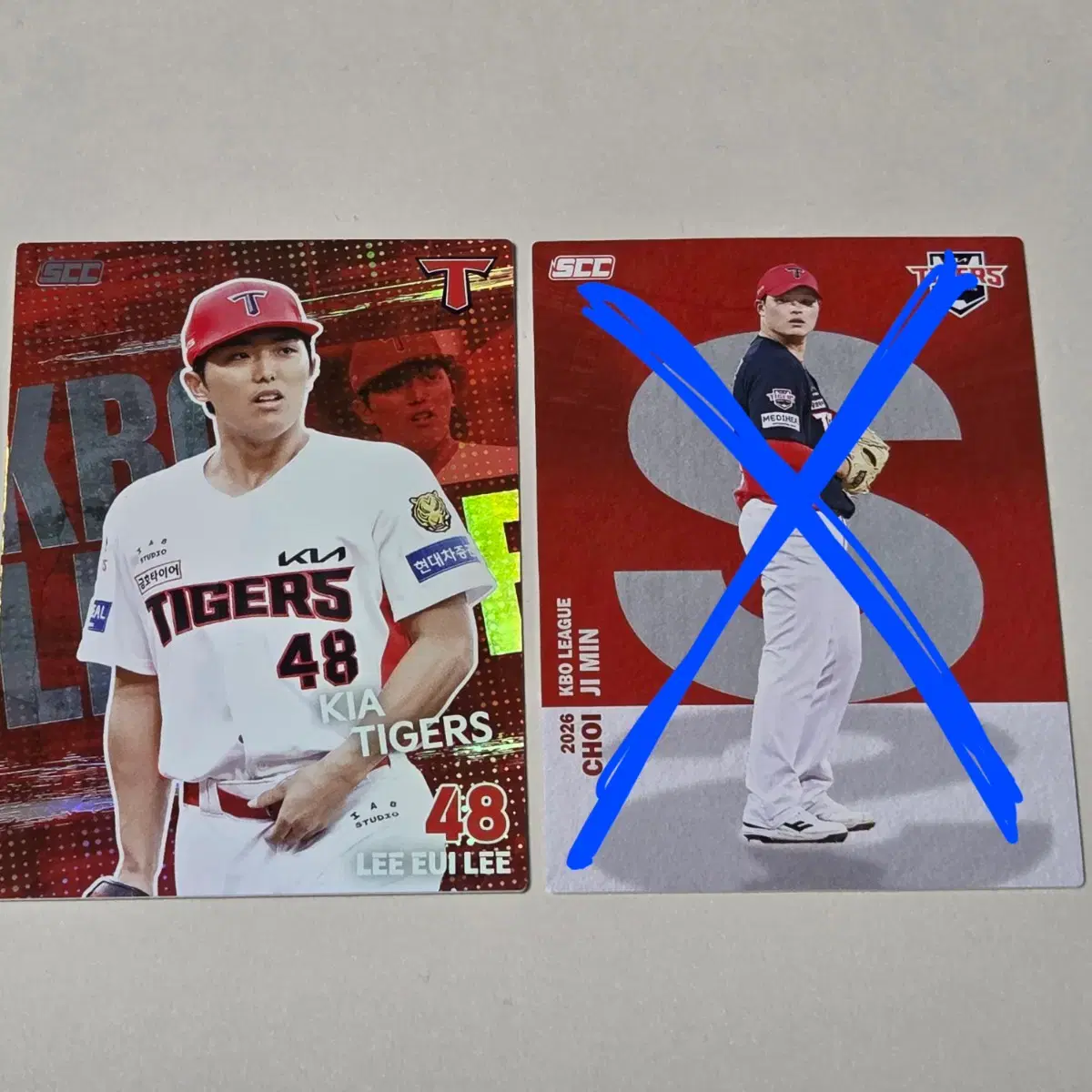 [기아 타이거즈] 2026 KBO SCC 카드 교환 이의리 홀로
