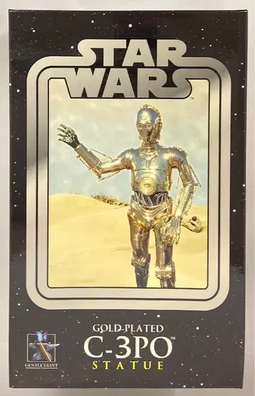 GENTLE GIANT STATUE C-3PO / GOLD PLATED