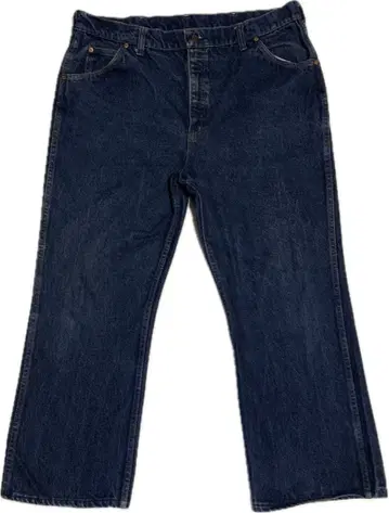 80s USA제 SEARS ROEBUCKS 다크 네이비 데님 팬츠 w40