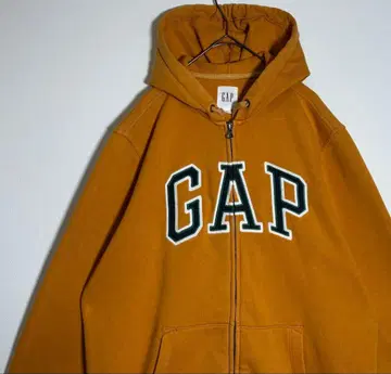 GAP 갭 빅 사이즈 자수 로고 속기모 집업 후드티