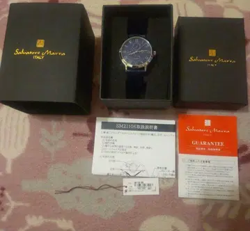Salvatore Marra SM21106 네이비 손목시계 새상품급