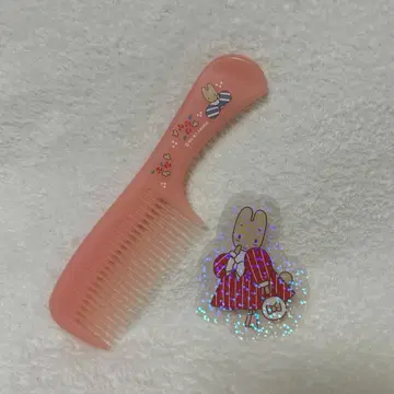 산리오 마론크림 헤어 브러쉬 빗 씰 레트로 당시물 레어 희귀