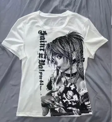 DEATHNOTE 미사마루 타이트 t 티셔츠