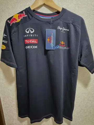 새상품 Pepe Jeans Red Bull Racing 티셔츠 레드불
