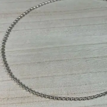 실버 925 볼 체인 45cm 실버 목걸이 실버 체인