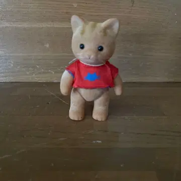 포레스트 패밀리 브라운 태비 고양이 새끼 고양이 패티 초대 1980년대