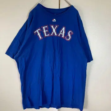 상태 좋음 마제스틱 TEXAS 로고 T 넘버링 벨트레