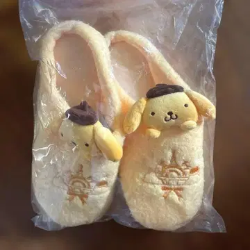 폼폼푸딩 마스코트 슬리퍼 산리오 퓨로랜드